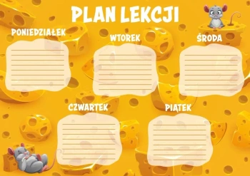 Plan lekcji A5 - Ser - Henry