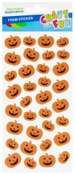 Ozdoba Dekoracyjna Eva Samoprzylepna Dynia 34 szt. Craft with Fun 572677
