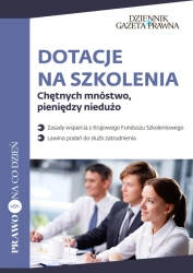 eBook Dotacje na szkolenia - Infor Biznes
