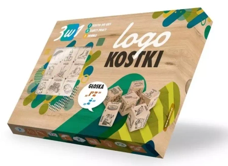 Logokostki - Głoska "Ż" 3w1 - Magdalena mgr Tomaszewska, Elżbieta mgr Okrama