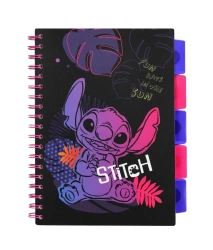 Kołobrulion B5 Disney Black Stitch 100 kartek wzór 2 - PATIO