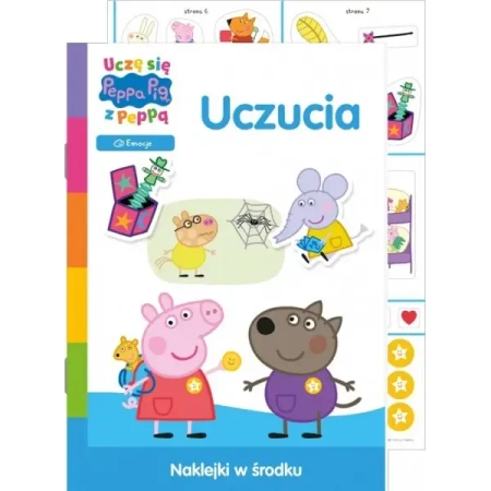 Peppa pig. Uczę się z Peppą. Uczucia - praca zbiorowa
