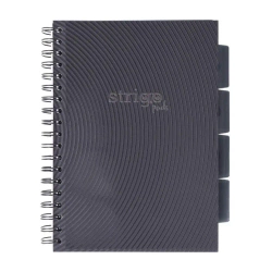 Kołozeszyt Pads B5/100K kratka Basic szary - Strigo