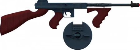 Pistolet gangsterski Gonher 132/6 + 8 naboi