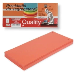 Przekładki do segregatora 100szt saffron - Penword