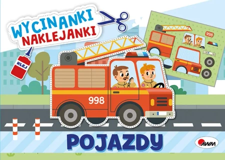 Pojazdy. Wycinanki naklejanki - Opracowanie zbiorowe