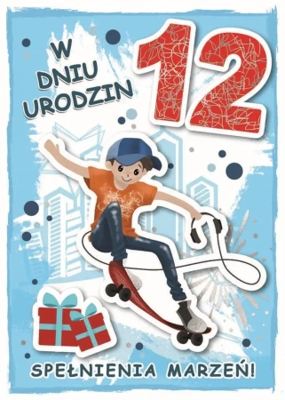 Karnet urodziny 12 - Armin Style