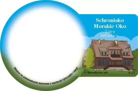 Magnes lodówkowy - Schronisko Morskie Oko - Wydawnictwo Jako
