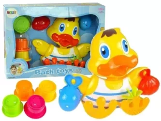 Zestaw do kąpieli kaczuszka - Leantoys