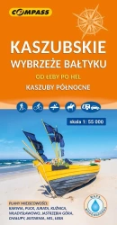 Mapa - Kaszubskie wybrzeże Bałtyku - praca zbiorowa
