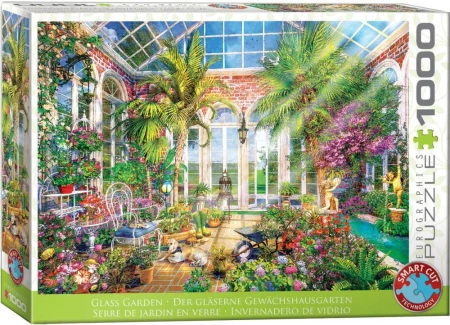 Puzzle 1000 Glass Garden Summer Conservato 6000-5870 - Eurographics