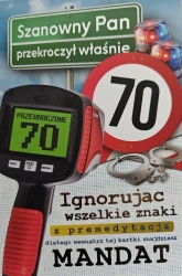 Karnet Urodziny 70 - YEKU
