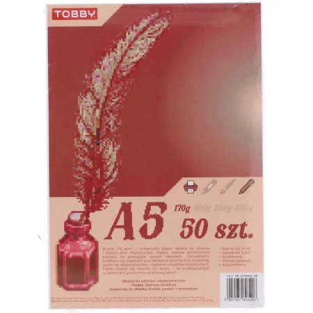 Brystol A5 170g 50 ark - Tobby