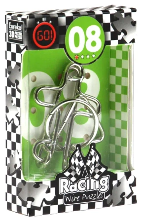 Łamigłówka druciana Racing nr 08 poziom 1/4 - EUREKA 3D