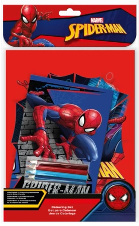Zestaw do kolorowania Spiderman - Kids Euroswan