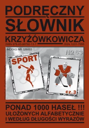 eBook Podręczny Słownik Krzyżówkowicza - Nr 63 - PW Karpaty