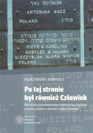 Po tej stronie był również Człowiek - Aleksandra Namysło