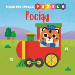 Moje pierwsze puzzle. Pociąg - praca zbiorowa