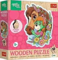 Puzzle 50 konturowe Wesoła Rodzina Treflików TREFL - Fabryka Kart Trefl Kraków