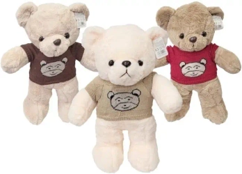 Miś w sweterku 49cm MIX - Merkpol