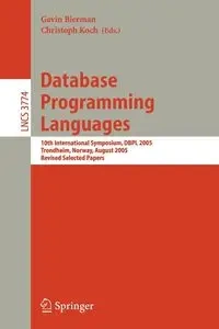 Database Programming Languages - Bierman Gavin