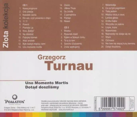 Złota Kolekcja. Uno Momento Mortis / Dotąd Doszliśmy, 2 CD