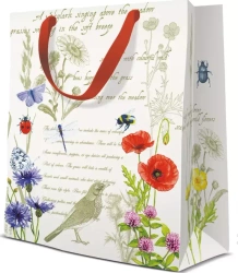 Torebka prezentowa Letni list, średnia