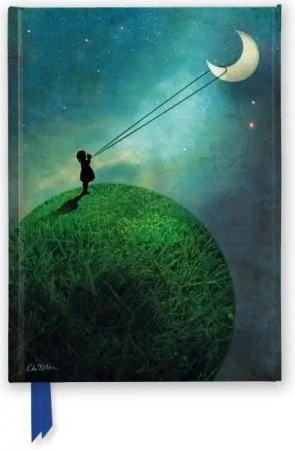 Notatnik A5 linia TW W pogoni za księżycem Catrin - Flame Tree