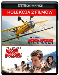 Mission: Impossible - Dead Reckoning/ Final Reckoning. Kolekcja 2 filmów, 4 Blu-ray 4K