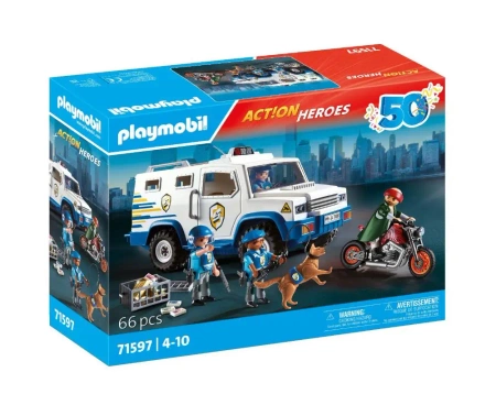 Playmobil Action Heroes 71597 Transporter pienie