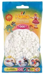 Hama midi 1000 koralików wor.biały 07014