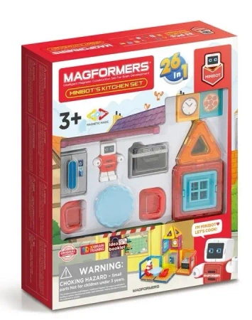 Klocki House Minibot'S Kitchen - Magformers