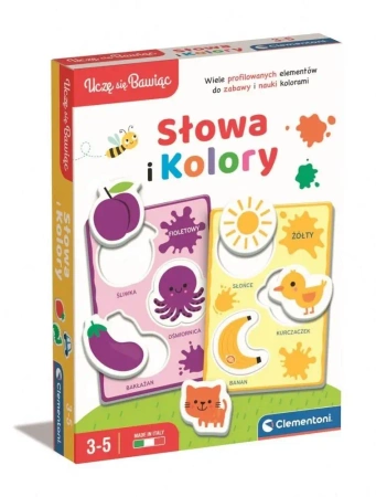 Uczę się bawiąc. Słowa i kolory - Clementoni