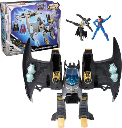 DC Metal Force: Batwing Transformacja - Spin Master
