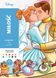 Art therapy. Kolorowanka antystresowa. Disney. Miłość. Zagadkowe rysunki - Alexandre Karam