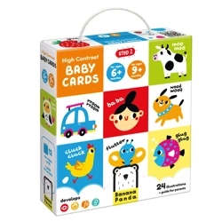 High Contrast. Baby Cards 6m+ 9m+