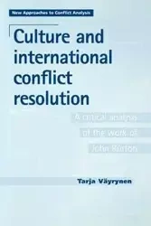 Culture and international conflict resolution - Vayrynen Tarja