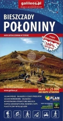Bieszczady połoniny 1:25 000 - Opracowanie zbiorowe