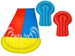 Ślizgawka wodna podwójna z poduszkami - Madej