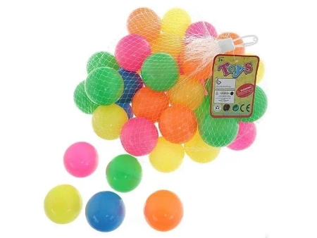 Piłeczki plastikowe 6cm 50szt - ADAR