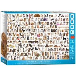 Puzzle 2000 The World of Dogs 8220-0581 - Eurographics