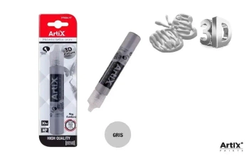 Farba strukturalna 3D szary 30ml - Artix