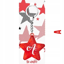 Brelok Gwiazdka A - Be-Happy Gifts