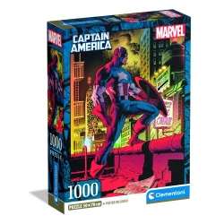 Puzzle 1000 Compact Captain America - Clementoni