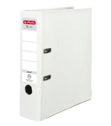 Segregator A4 8cm PP biały Q file - HERLITZ
