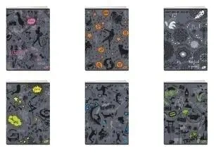 Zeszyt A4/80K kratka SYMBOLS (10szt) - Elisa