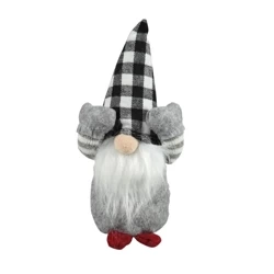 Skrzat w kraciastej czapce szary - Arpex