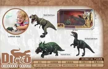 Zestaw dinozaurów - Maksik