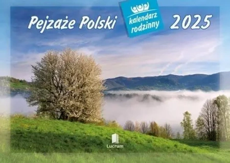 Kalendarz 2025 Rodzinny Pejzaże Polski - Lucrum