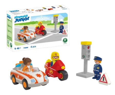 Playmobil JUNIOR Bohaterowie dnia codziennego 71692